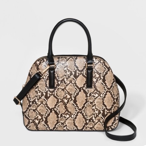 a new day Handbags - Snake Print Medium Sized Hand Bag